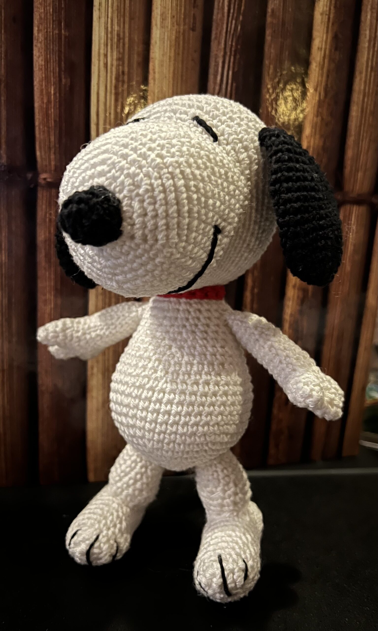 Snoopy stehend – handgemacht