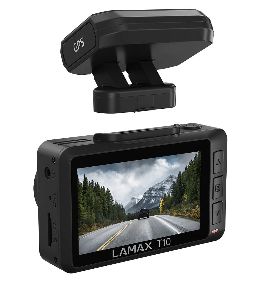 LAMAX T10 Dashcam Display Touchscreen