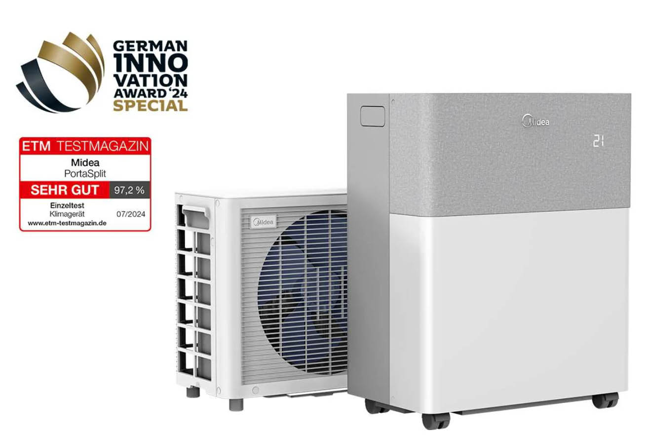 Midea PortaSplit – Mobile Split-Klimaanlage