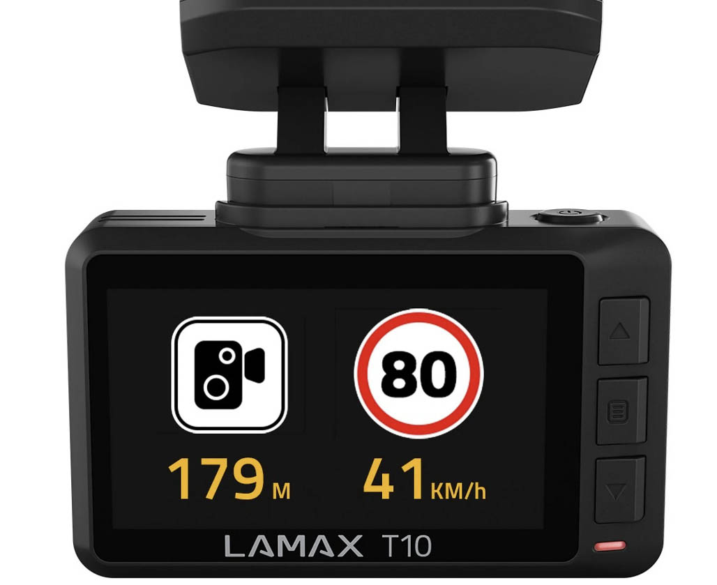 LAMAX T10 Dashcam Display Touchscreen