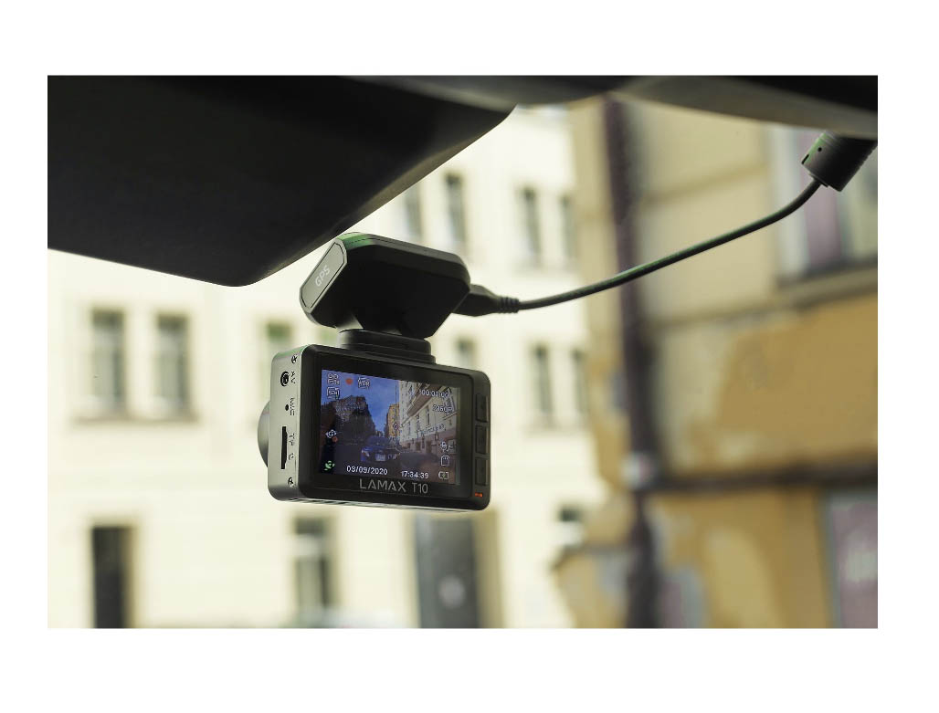 LAMAX T10 Dashcam Display Touchscreen